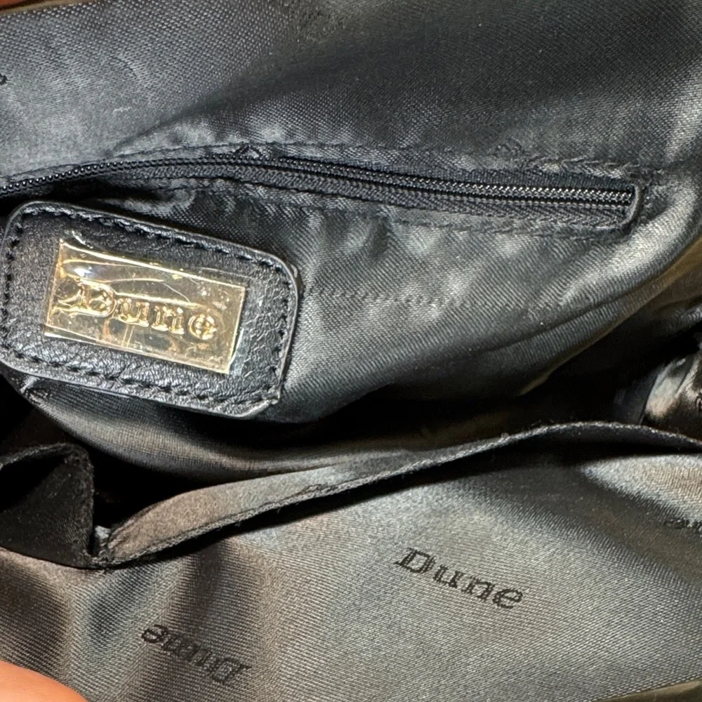 Done London Black and Tan Satchel